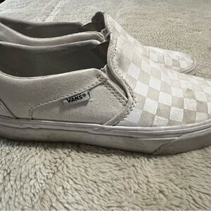 Vans Classic Slip-on Checkerboard Shoe